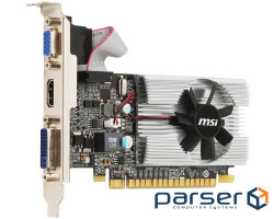 Video card MSI GeForce GT1030 2048Mb AERO ITX OC (GT 1030 AERO ITX 2G OC) PCI-Express x16 3.0, 2 ГБ, GDDR5, 64 Bit, Base - 1265 MHz, Boost - 1518 MHz, 1 x HDMI, 1 x DVI, 30 Вт NVIDIA PCI-E MSI VIDEO N210-MD1G/D3 (602-V229-Z01)