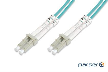 Оптичний патч-корд DIGITUS LC/UPC-LC/UPC,50/125 OM3,duplex,20m (DK-2533-20/3)