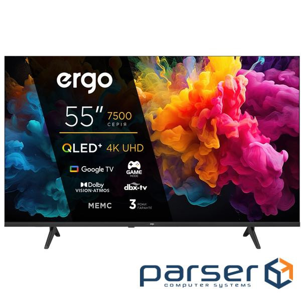 Телевізор ERGO 55JUQ7500 рідкокристалічний