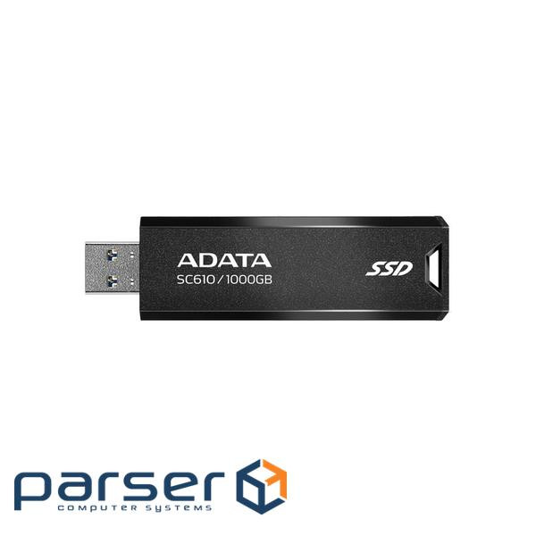 Портативний диск SSD ADATA SD610 1TB USB3.2 Gen2 Black (SC610-1000G-CBK/RD)