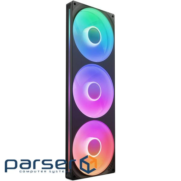 Повітряне охолодження для ПК NZXT, F420 RGB Core Fan (Single Frame) - Black (RF-U42HF-B1)