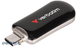 Флеш-накопичувач Verbatim Plectra USB-C чорний 512 ГБ (USB 3.2 Gen 1) (30227)