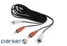 Кабель мультимедійний 2RCA to 2RCA 1.8m Cablexpert (CCA-2R2R-6)