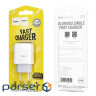 Зарядний пристрій Hoco C72A Glorious (1USB, 2.1А ) White (6931474712899)