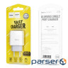 Зарядний пристрій Hoco C72A Glorious (1USB, 2.1А ) White (6931474712899)
