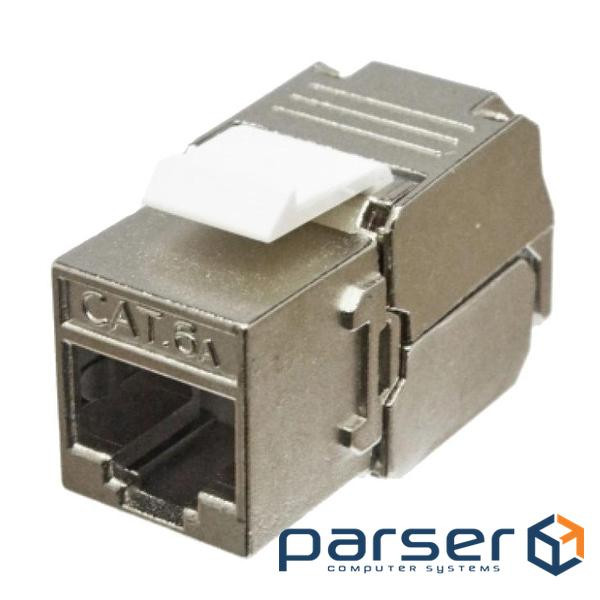 Модуль KeyStone RJ45 STP, кат. 6a, безінструментний, Slim, LW (LW-KJ6A-03-C6A) , Slim, LW (LW-KJ6A-03-C6A)