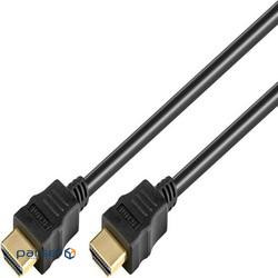 Кабель монітора-сигнальний Goobay HDMI M/M 1.0m, UHD 8K@60Hz v2.1 HDR Cu (75.04.1082-1)