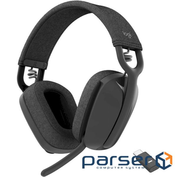 Навушники Logitech Zone Vibe for Business Wireless UC Graphite (981-001199)