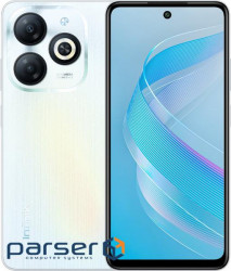 Смартфон Infinix Smart 8 X6525 3/64GB Dual Sim Galaxy White, 6.6 (Smart 8 X6525 3/64GB Galaxy White)