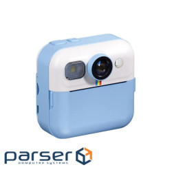 Камера миттєвого друку ColorWay Kids, Blue, 0.3Mp, 2.4" LCD екран, microSD, акумулятор 1 (CW-PHP01B)