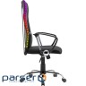 Крісло ігрове Defender Totem поліуретан 50мм,сітка, RGB, Black (64335) , RGB, Black (64335)