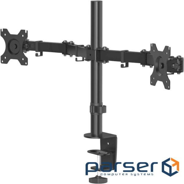 Кріплення настільне для 2-х моніторів HAMA Monitor Holder 13"-32" Black (00118491)