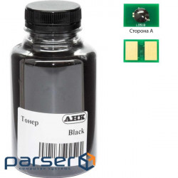 Toner OKI B412/432/MB462, 90г+chip AHK (3203229)