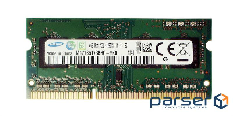 Memory module SAMSUNG SO-DIMM DDR3 1600MHz 4GB (M471B5173BH0-YK0)