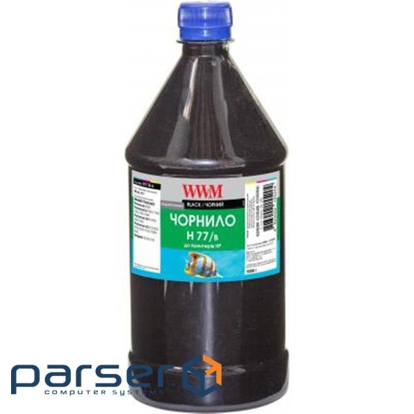 Чорнило WWM HP №177/84 1000г black (H77/B-4)