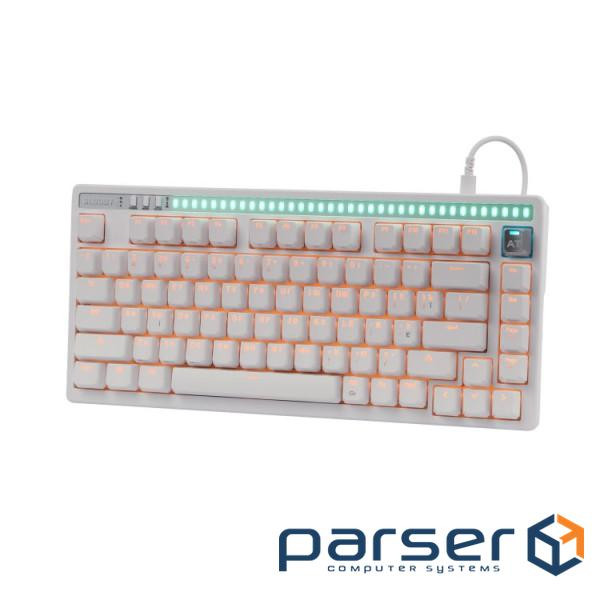 Клавиатура проводная игровая Bloody AT75 (White)