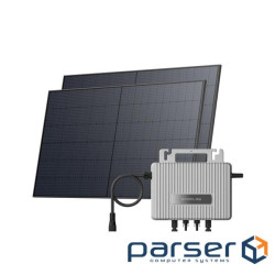 Комплект EcoFlow STREAM Microinverter + 2 x 520W Rigid Solar Panel Combo Bundle