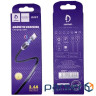 Дата кабель USB 2.0 AM to USB-C magnetic black Denmen (DN-D09T-BK)