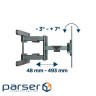 Wall swivel bracket 40" - 80" (up to 50 kg ) (WM-80ST-01)