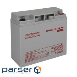 Акумуляторна батарея LOGICPOWER LPM-GL 12 - 20 AH (12В, 20Ач) (5214)