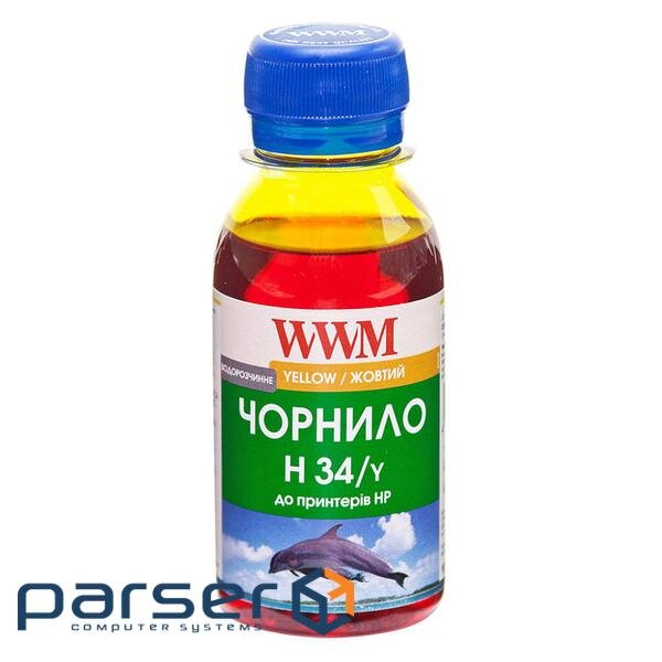 Чорнило WWM HP № 22/134/136 100г Yellow (H34/Y-2)