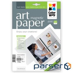 Папір ColorWay Letter (216x279mm) ART magnetic, matte (PMA650005MLT)