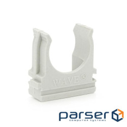 Кріплення для гофри / труби сіра 20 мм (пач. 50шт. ціна за пачку) (YT21331) ) (YT21331)