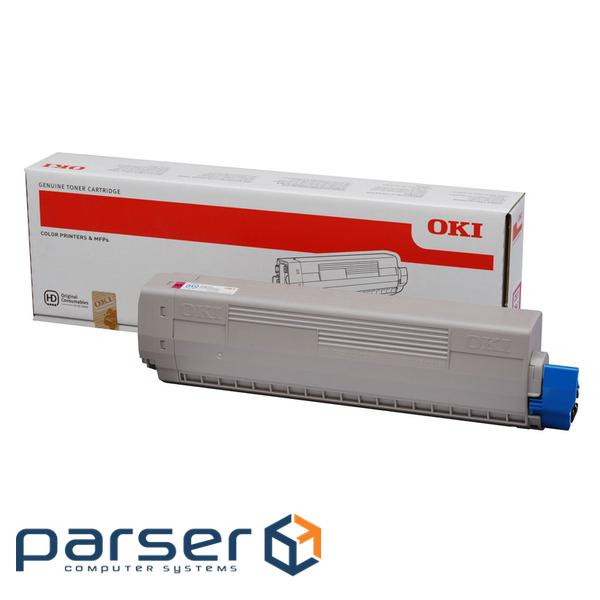 Тонер-картридж OKI C831/ 841 10K MAGENTA (44844506)