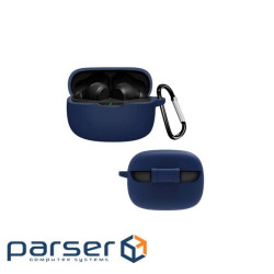 Чохол для навушників BeCover Silicon для JBL Wave Beam TWS Deep Blue (710190)