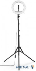 Штатив зі світлодіодним кільцем Hama SpotLight Steady 120 V2 BT Black (00004659) Hama SpotLight Steady 120 V2 BT Black (00004659)