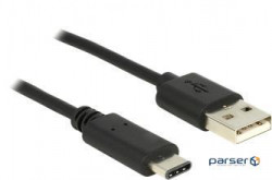 Cable devices Gutbay USB Type-C-2.0A M/M 1.0m,(USB2.0) 3xShield AWG24+28 Cu (78.01.2823-50)