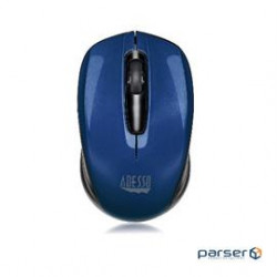 Adesso Mouse IMOUSE S50L 1200DPI 30ft 2.4GHz Wireless Mini Mouse Retail