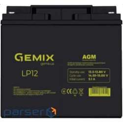 LP12-18 Gemix АКБ 12V 18Ah AGM black (LP12-18T3)