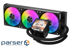 Система охолодження для комп"ютерного процесора DARK FLASH DV360S MAX, чорний (DV360S MAX BLACK)