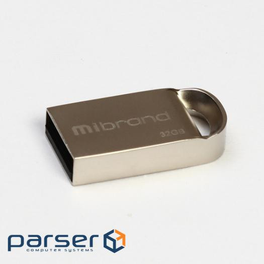 Флеш-накопичувач Mibrand Lynx, USB 2.0, 32GB, Metal Design, Blister (MMiL / 32)