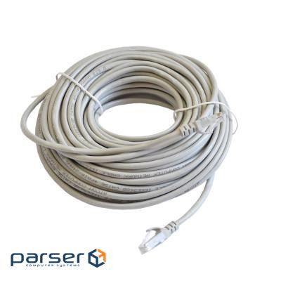 Патч корд Atcom 20 м UTP, Серый, 20 м, 5е cat. (9169)