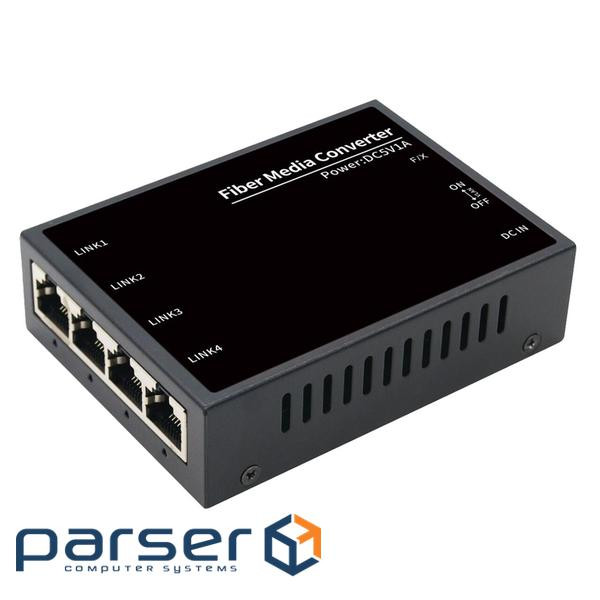 Медиаконвертер GV-1004G- F/X- 20KM A (1000Mb/c)