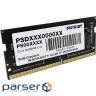 Модуль пам'яті PATRIOT Signature Line SO-DIMM DDR4 3200MHz 16GB (PSD416G320081S)