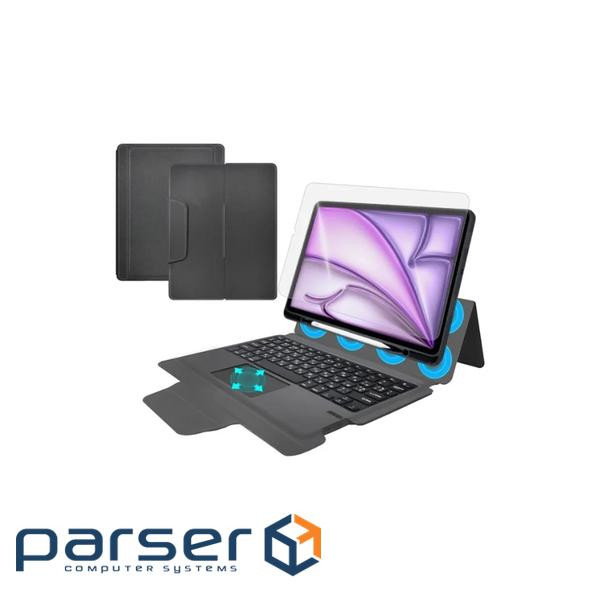 Чохол до планшета AirOn Premium iPad Air 13 2024 with Keyboard (4822352781232)