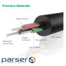 Кабель мультимедійний 3.5mm M to 3.5mm M 0.5m AV119 black Ugreen (10732)