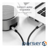 Кабель мультимедійний 3.5mm M to 3.5mm M 0.5m AV119 black Ugreen (10732)