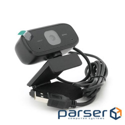 Вебкамера з мікрофоном A51, 1080p 30fps, пласт. корпус, Black, BOX (YT-A51)