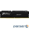 Модуль пам'яті KINGSTON FURY Beast EXPO Black DDR5 6400MHz 16GB (KF564C32BBE-16)