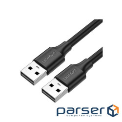 Дата кабель USB 2.0 AM/AM 1.0m black Ugreen (10309)