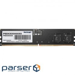 Модуль пам'яті DDR5 16GB/4800 Patriot Signature (PSD516G480081)