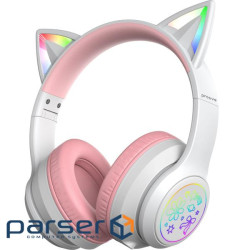 Беспроводные наушники Proove Kids Neko (APP) white/pink (HPNK0001AP25)