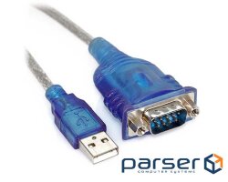 Equipment adapter Gutbay USB2.0 A-COM(DB9) M/M,1.5m Prolific Screw (78.01.2873-1)