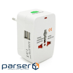 Універсальний переходник все стандарти розеток 5 in 1 + USB (YT-AAEP-5 / 1) 5 in 1 + USB (YT-AAEP-5 / 1)