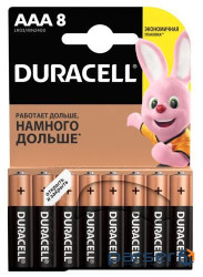 Alkaline battery Duracell Duralock Basic C&B, 8xAAA/LR03, 1.5V, blister 8 pcs. (MN2400 8BL)