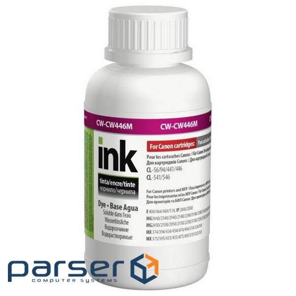 Чорнило ColorWay Canon CL-446 200мл Magenta (CW-CW446M02)
